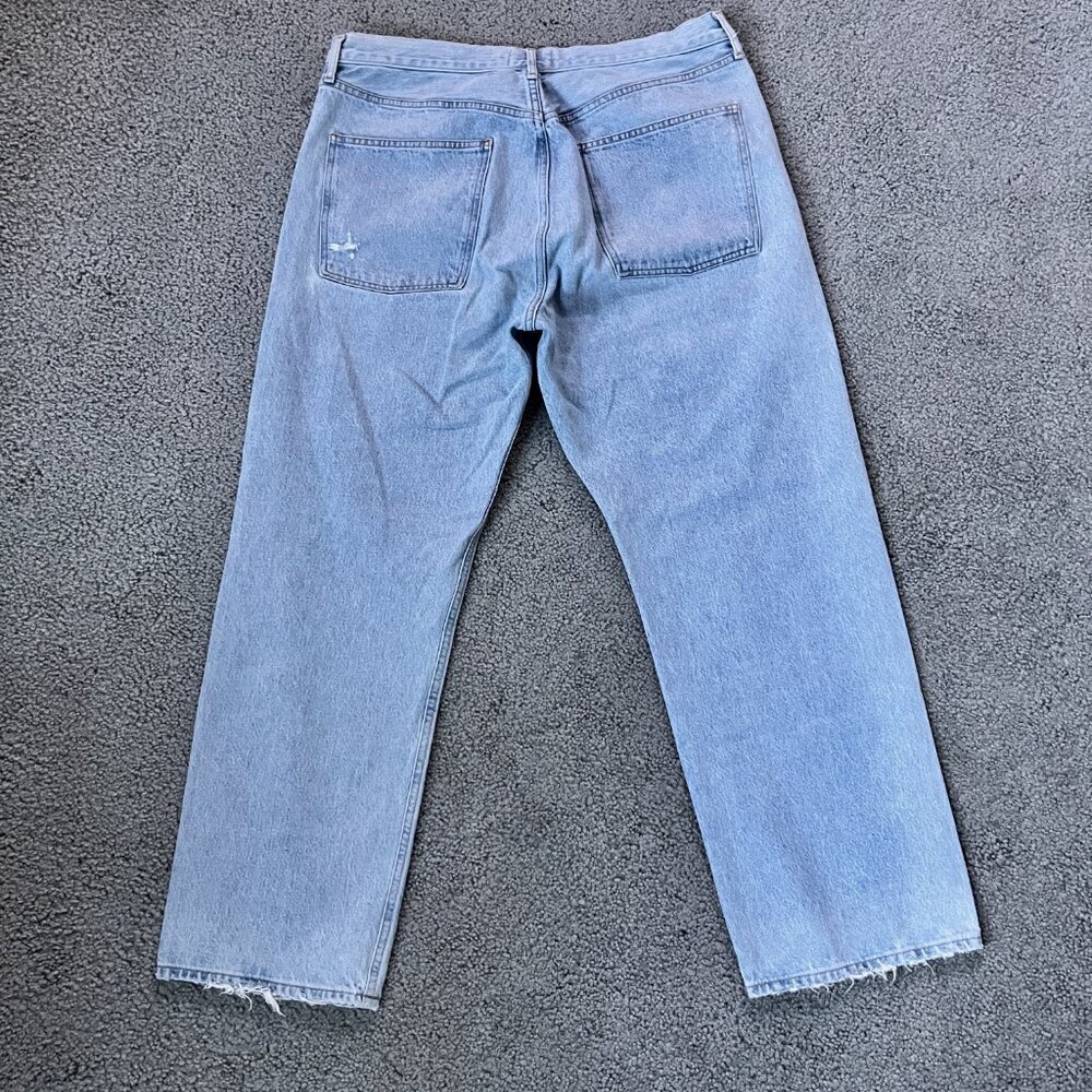 AGOLDE 90's Jean Straight-Leg - Men's Size 34 -Organic Cotton - Loose Fit -EUC - Picture 4 of 12